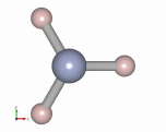 三角錐AB3型分子の分子軌道計算