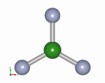 平面三角形AB3型分子の分子軌道計算