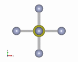 正八面体AB6型分子の分子軌道計算