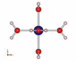 正八面体ヘキサアクアM(H2O)6型錯体の分子軌道計算